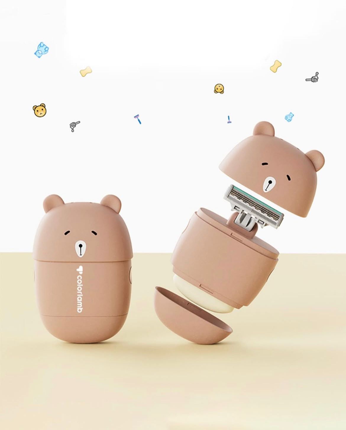 Colorlamb Mini Razor Set